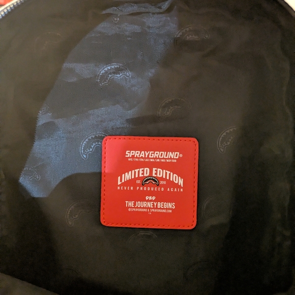 Sprayground Small Shark Backpack - Picture 5 of 6